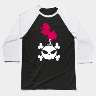Glam skull Baseball T-Shirt